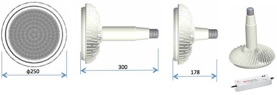 アポロシリーズ 高天井用LED（電源分離型）90~180W